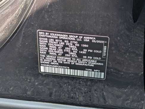 Used 2023 Volkswagen Atlas SE AWD/4WD image 38