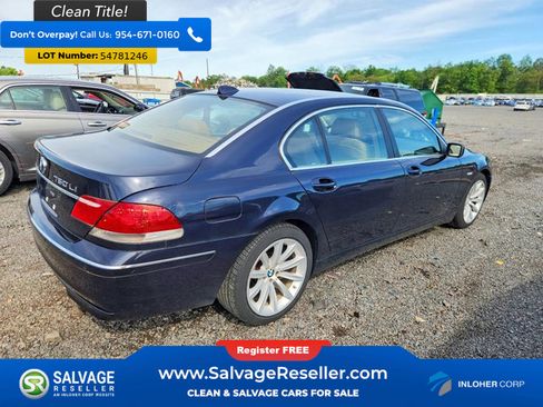 Used 2007 BMW 750Li RWD image 4