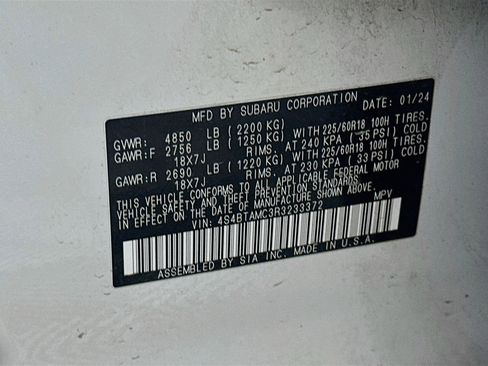 Used 2024 Subaru Outback Limited AWD/4WD image 12