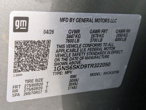 New 2026 Chevrolet Tahoe Premier AWD/4WD image 37