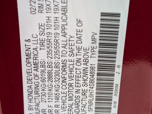 Used 2025 Honda Odyssey Sport-L image 22