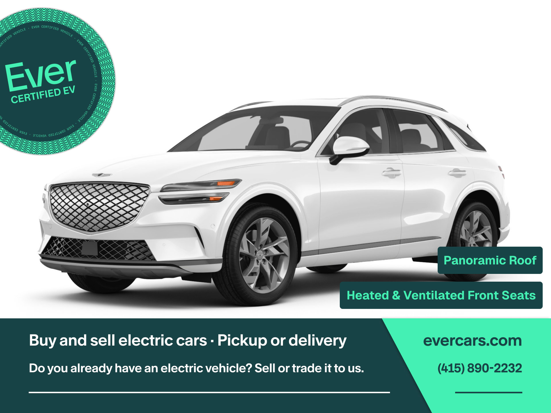 Used 2025 Genesis Electrified GV70 w/ Prestige Package AWD/4WD image 1