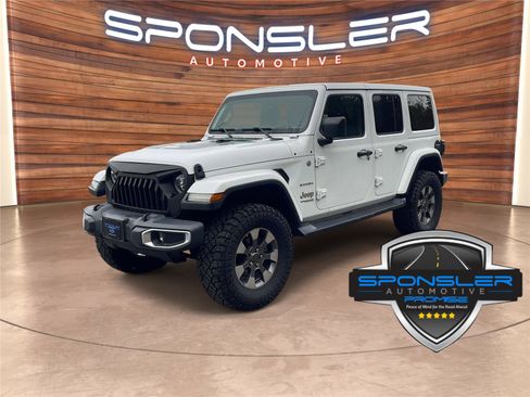 Used 2019 Jeep Wrangler Unlimited Sahara image 1