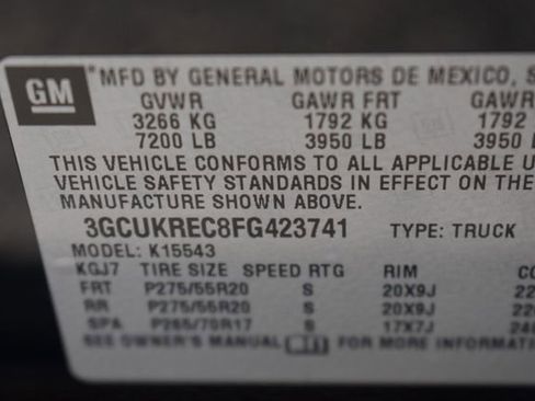 Used 2015 Chevrolet Silverado 1500 LT w/ LT Convenience Package image 16