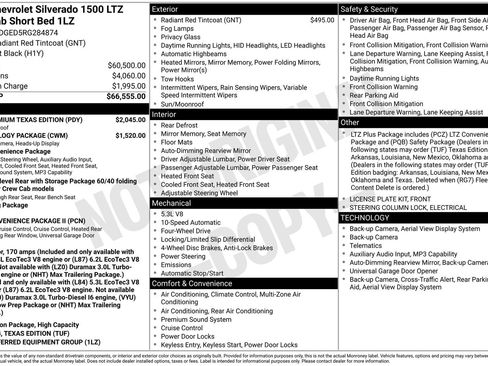 Used 2024 Chevrolet Silverado 1500 LTZ w/ LTZ Premium Texas Edition image 14