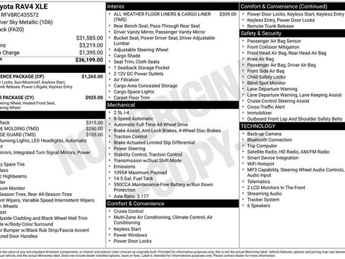 Used 2024 Toyota RAV4 XLE w/ Convenience Package AWD/4WD image 26