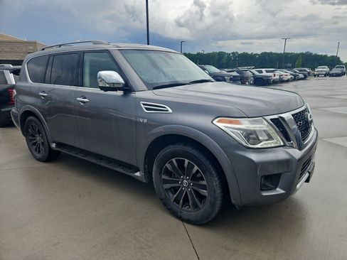 Used 2017 Nissan Armada Platinum w/ Captain Seat Package AWD/4WD image 3