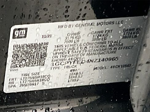 Used 2022 Chevrolet Silverado 1500 LT Trail Boss w/ Convenience Package II image 33