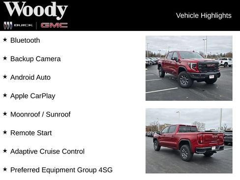 New 2026 GMC Sierra 1500 AT4X AWD/4WD image 3