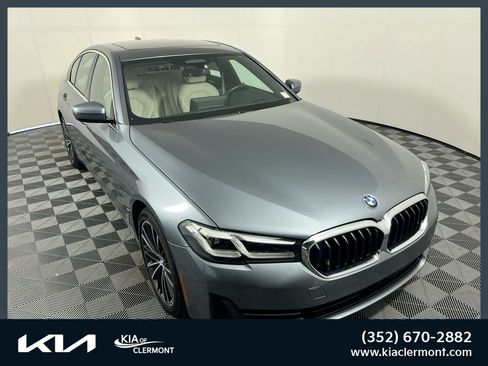 Used 2021 BMW 540i w/ Premium Package RWD image 1