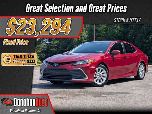 Used 2022 Toyota Camry LE FWD image 1