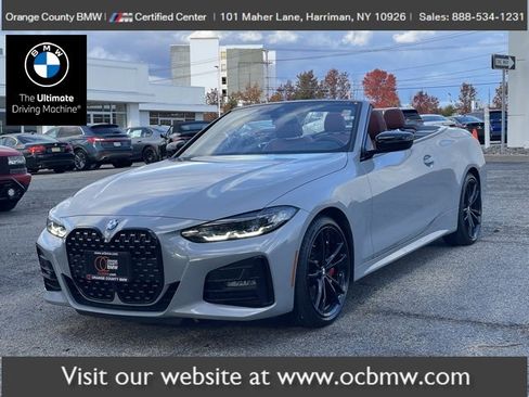 Certified 2023 BMW 430i xDrive Convertible w/ M Sport Package image 1