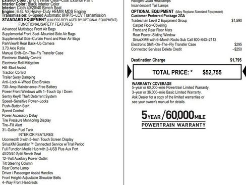 Used 2022 RAM 2500 Tradesman image 2