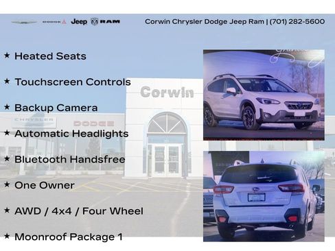 Used 2021 Subaru Crosstrek 2.5i Limited w/ Moonroof Package 1 image 8