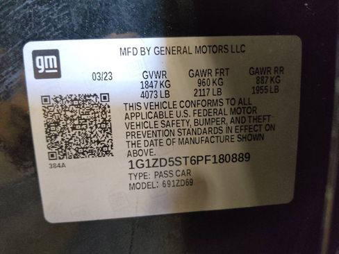 Used 2023 Chevrolet Malibu LT FWD image 33