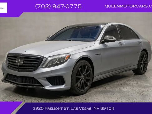 Used 2015 Mercedes-Benz S 63 AMG 4MATIC Sedan image 1