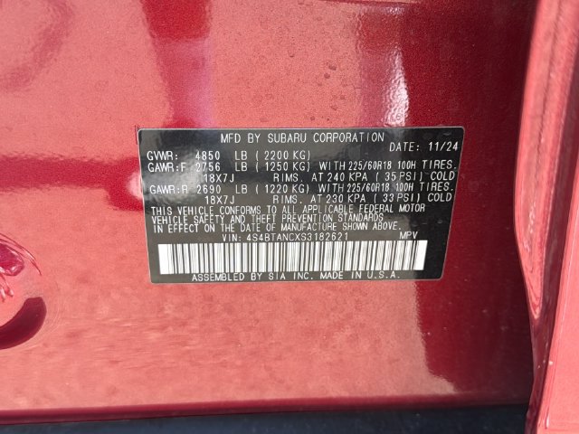 Certified 2025 Subaru Outback Limited AWD/4WD image 30