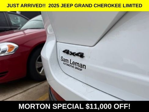 New 2025 Jeep Grand Cherokee Limited w/ Black Appearance Package image 11