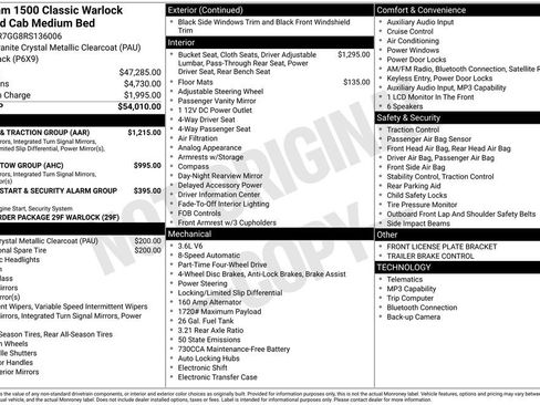 Used 2024 RAM 1500 Classic Warlock w/ Trailer & Traction Group AWD/4WD image 6
