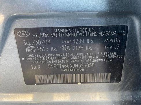 Used 2009 Hyundai Sonata GLS image 44