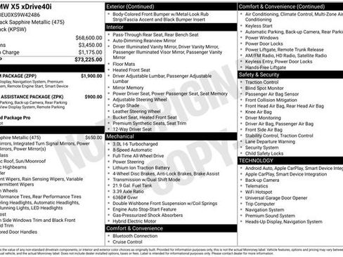 Used 2025 BMW X5 xDrive40i w/ Premium Package image 44