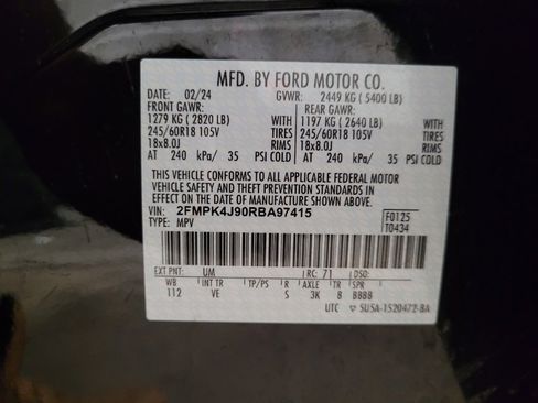 Used 2024 Ford Edge SEL image 33