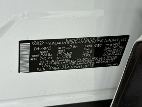 Used 2022 Hyundai Santa Fe SEL FWD image 35