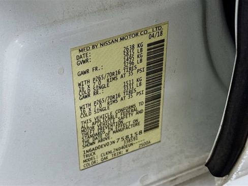 Used 2018 Nissan Frontier SV image 33