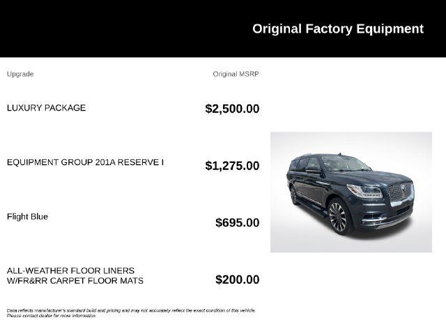Used 2021 Lincoln Navigator Reserve w/ Luxury Package AWD/4WD image 9