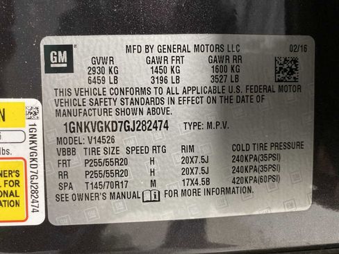 Used 2016 Chevrolet Traverse LT w/ Style and Technology Package image 20