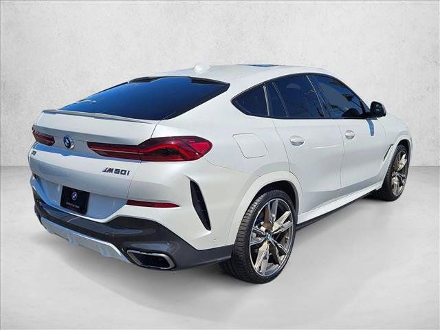 Used 2021 BMW X6 M50i w/ Executive Package AWD/4WD image 4