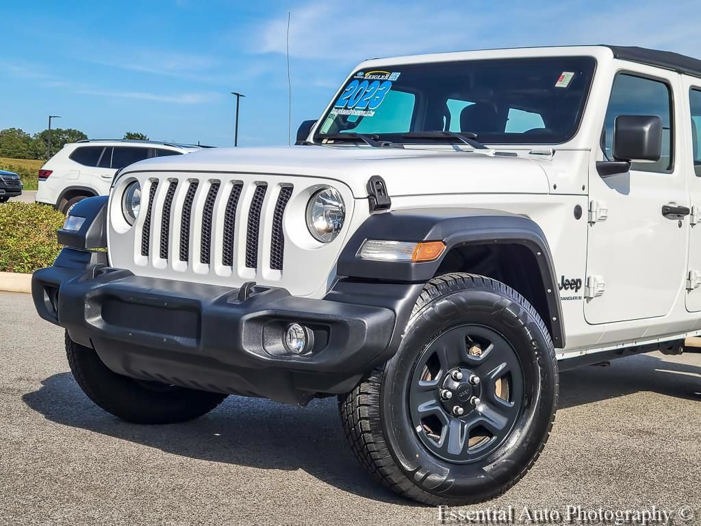 Used 2023 Jeep Wrangler Unlimited Sport AWD/4WD image 2