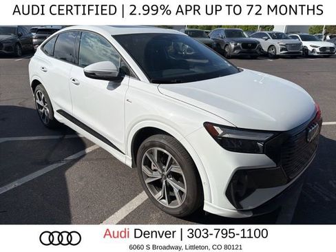 Used 2024 Audi Q4 e-tron Premium Plus w/ Premium Plus AWD/4WD image 2