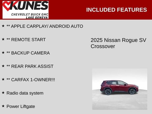 Used 2025 Nissan Rogue SV AWD/4WD image 2