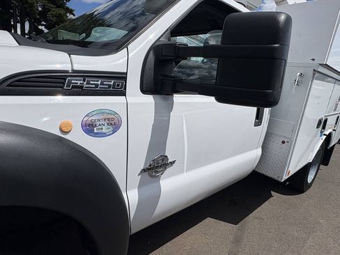 Used 2016 Ford F550 2WD Regular Cab Super Duty w/ Snow Plow Prep Package image 2