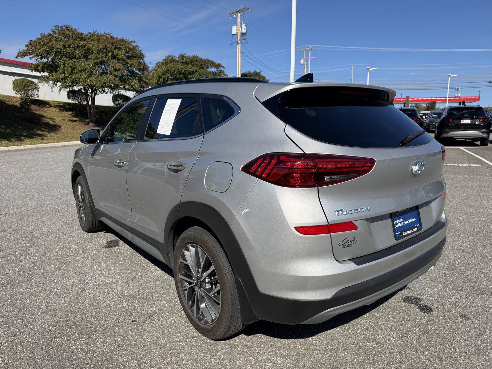 Certified 2021 Hyundai Tucson Ultimate w/ Cargo Package AWD/4WD image 5