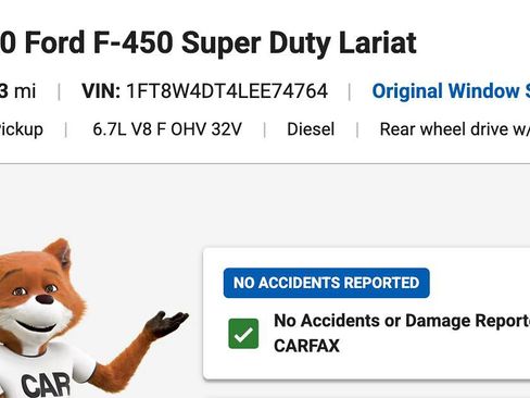 Used 2020 Ford F450 Lariat w/ Lariat Ultimate Package AWD/4WD image 4
