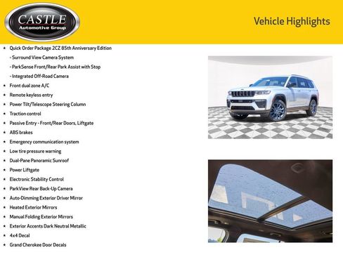 New 2026 Jeep Grand Cherokee L Limited AWD/4WD image 6