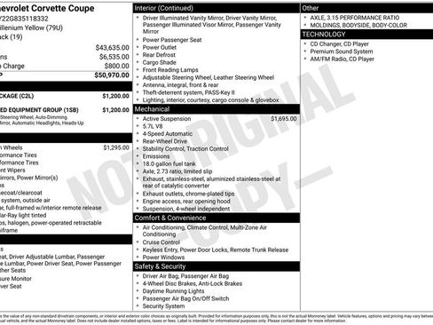 Used 2003 Chevrolet Corvette Base w/ Preferred Equipment Group image 6