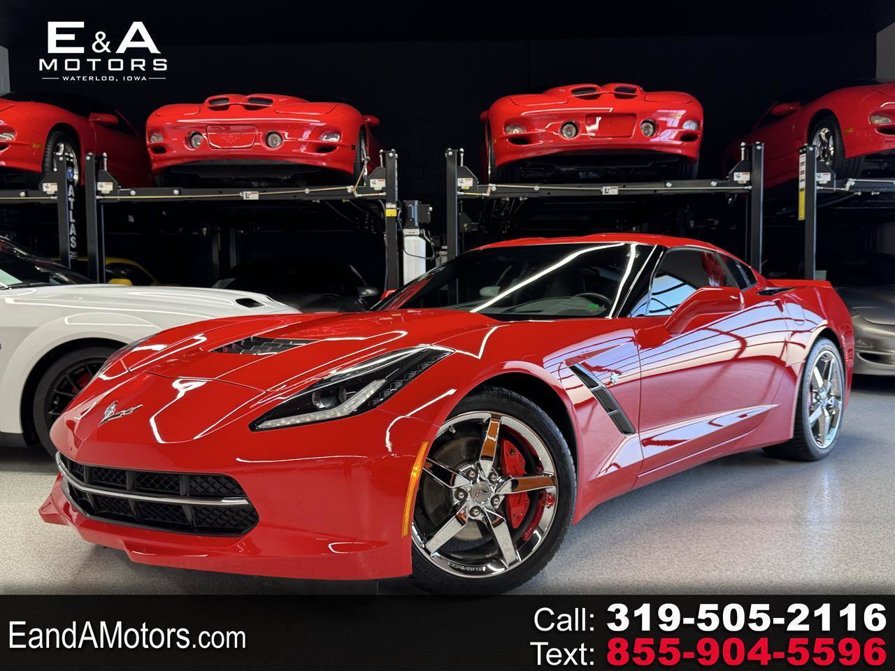Used 2014 Chevrolet Corvette Stingray Coupe w/ 3LT Preferred Equipment Group RWD image 1