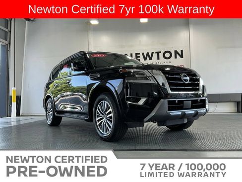 Used 2023 Nissan Armada SL w/ Captain's Chairs Package RWD image 31