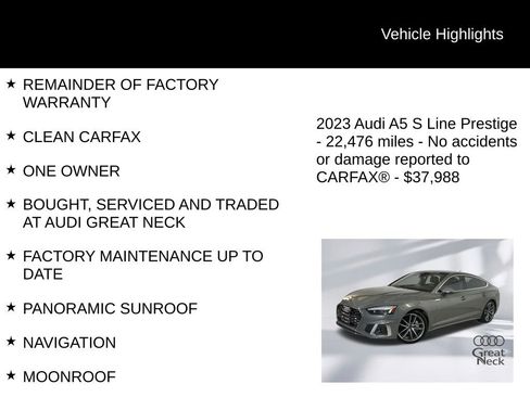 Used 2023 Audi A5 2.0T Prestige AWD/4WD image 9
