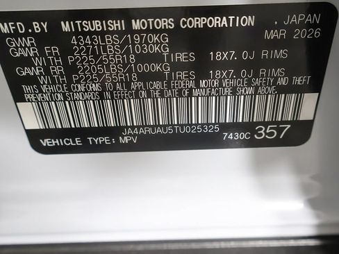 New 2026 Mitsubishi Outlander Sport ES AWD/4WD image 41