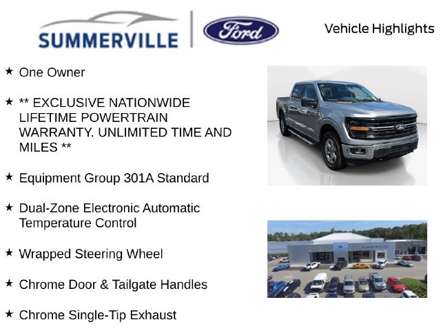 Certified 2025 Ford F150 XLT w/ Equipment Group 301A Standard AWD/4WD image 2