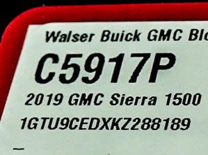 Used 2019 GMC Sierra 1500 Elevation w/ Elevation Value Package AWD/4WD image 31