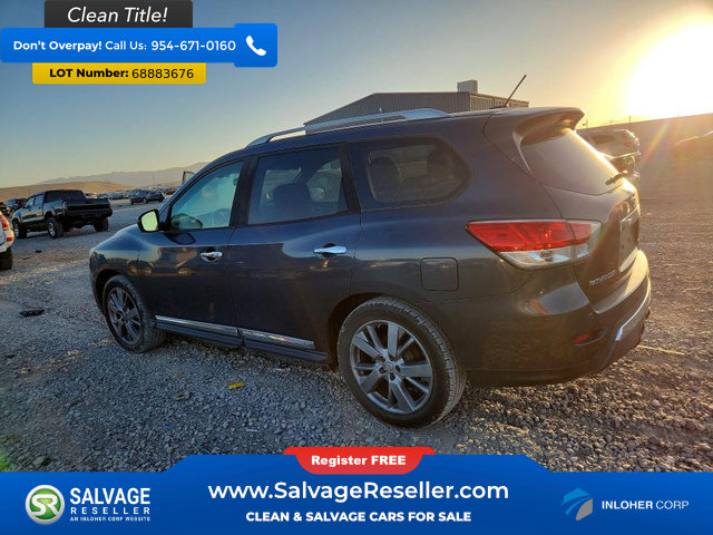 Used 2014 Nissan Pathfinder Platinum w/ Platinum Premium Package AWD/4WD image 3