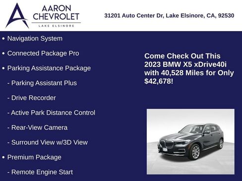 Used 2023 BMW X5 xDrive40i AWD/4WD image 5