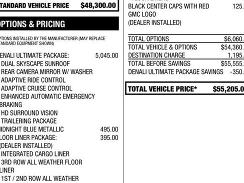Used 2021 GMC Acadia Denali w/ Denali Ultimate Package AWD/4WD image 18