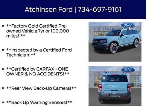 Certified 2023 Ford Bronco Sport Outer Banks image 5