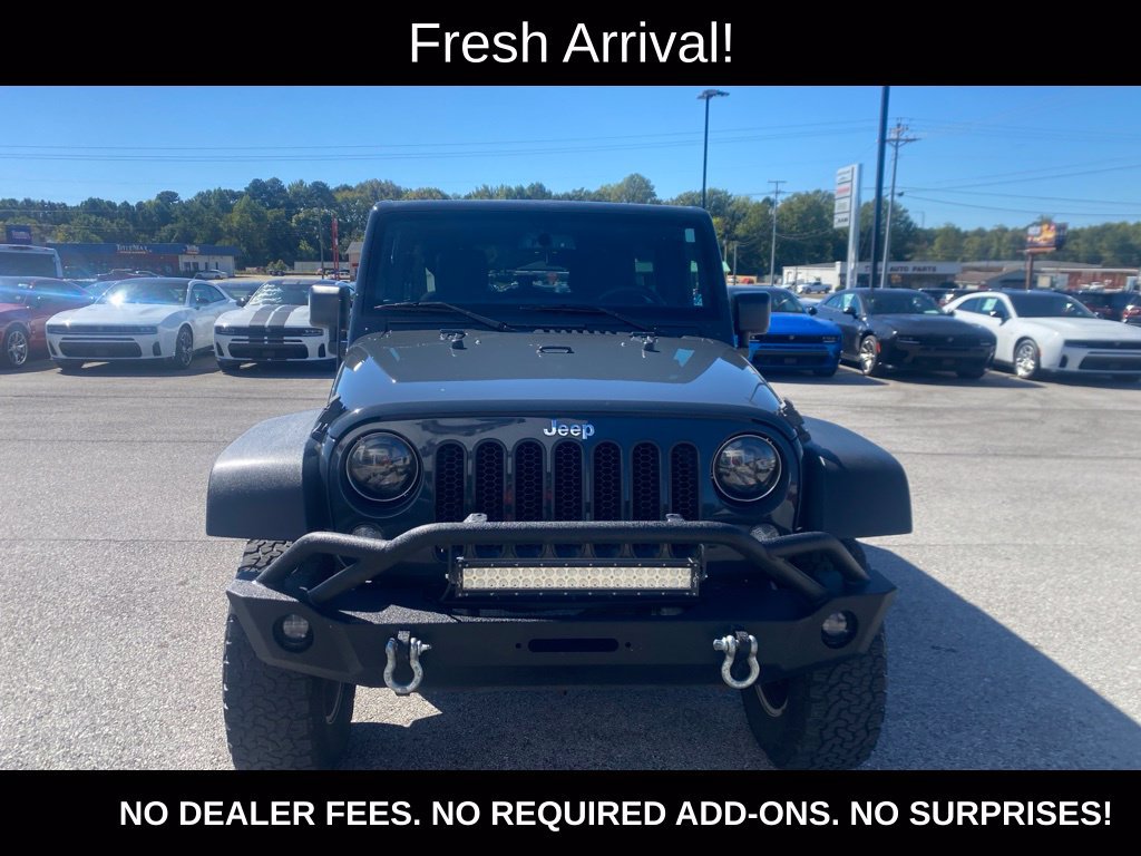 Used 2017 Jeep Wrangler Unlimited Sport w/ Quick Order Package 23S AWD/4WD image 1